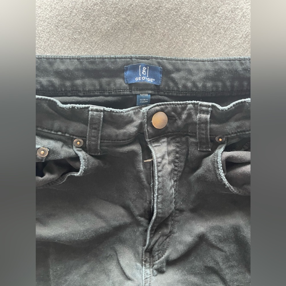 Black pants mens 31/30